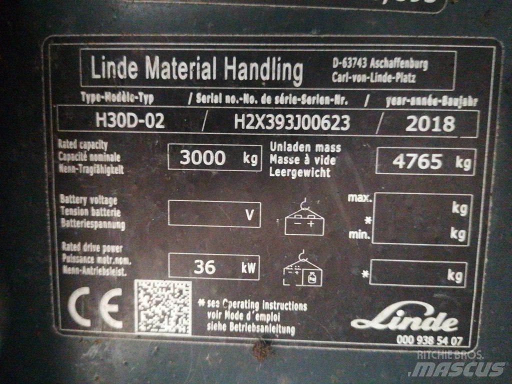 Linde H30D-02 柴油卡車