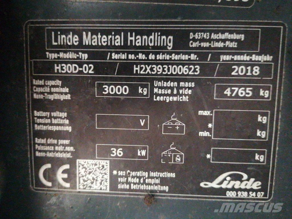 Linde H30D-02 柴油卡車