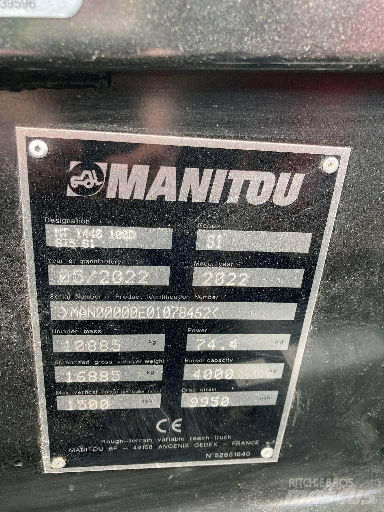 Manitou MT 1440 伸縮臂操作車