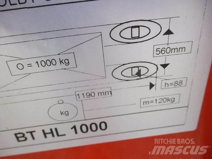 BT HL 1000 行走控制式堆積機