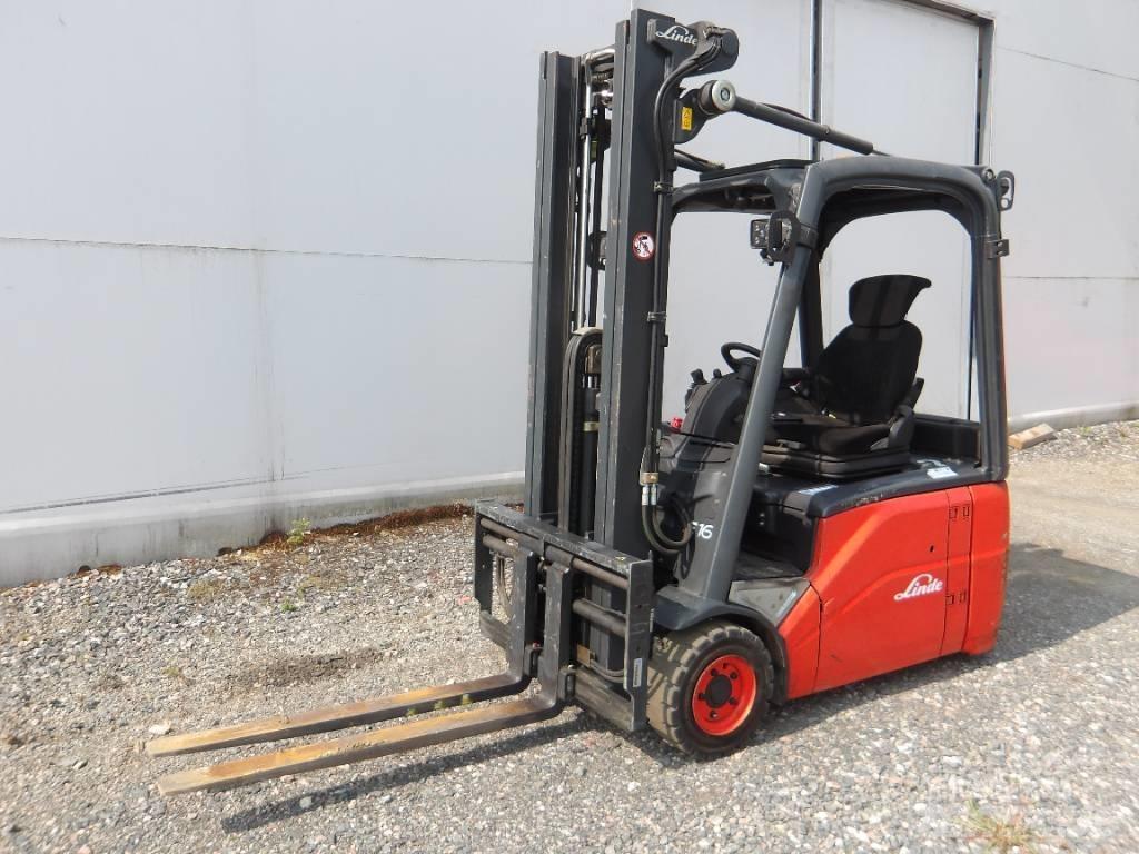 Linde E 16 電動堆高機