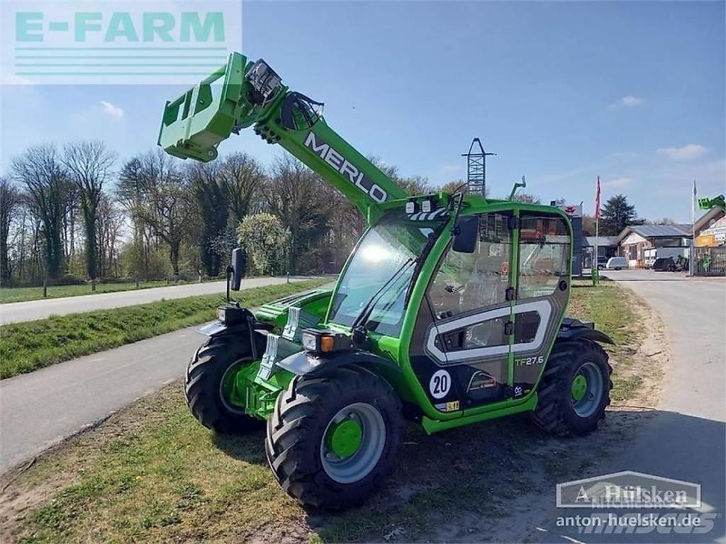 Merlo tf 27.6 農業用伸縮臂裝載機