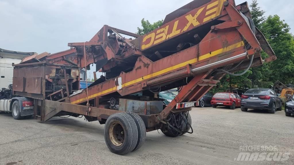 Extec Screener 移動式篩選機