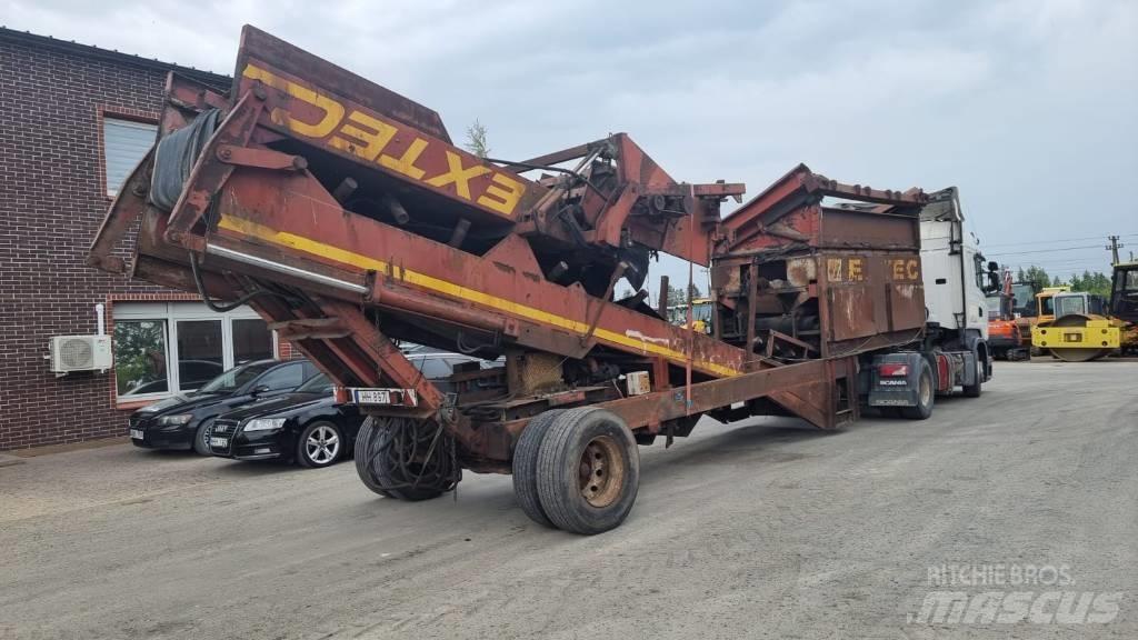 Extec Screener 移動式篩選機