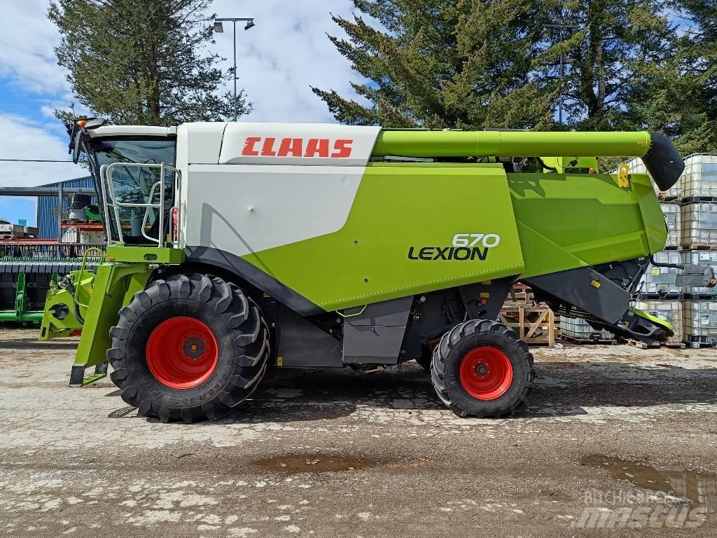 CLAAS Lexion 670 聯合收穫機