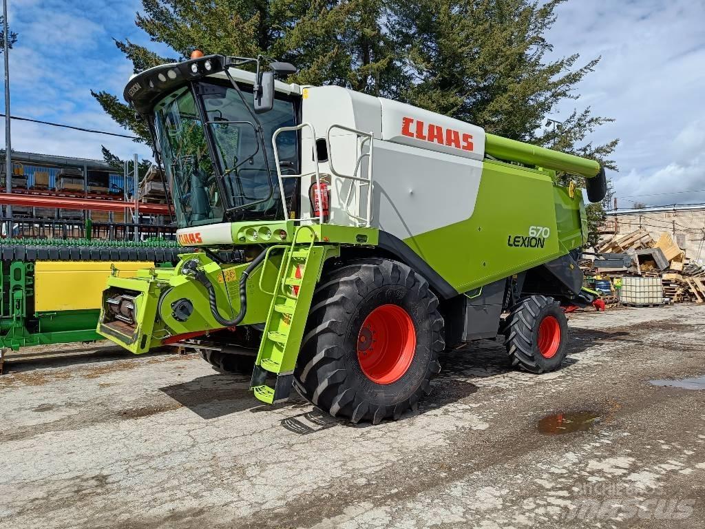 CLAAS Lexion 670 聯合收穫機
