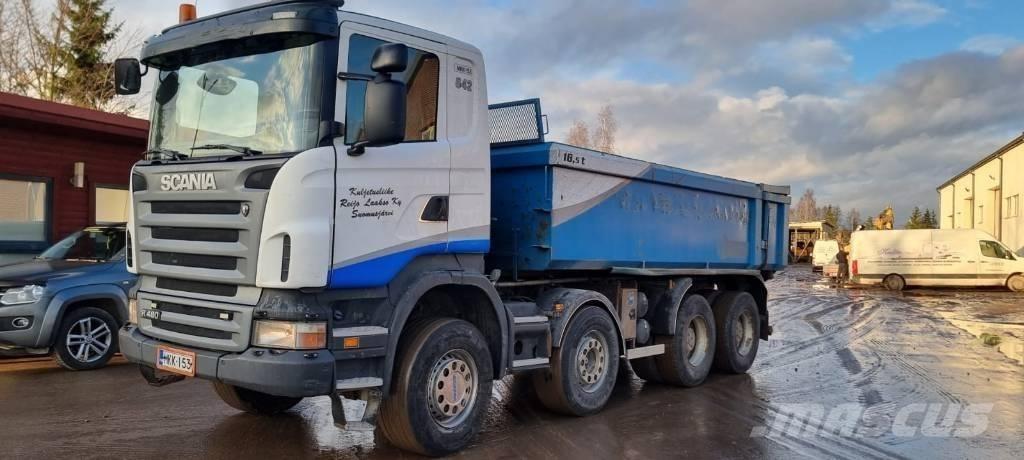 Scania R 480 8x4 裝載運輸卡車