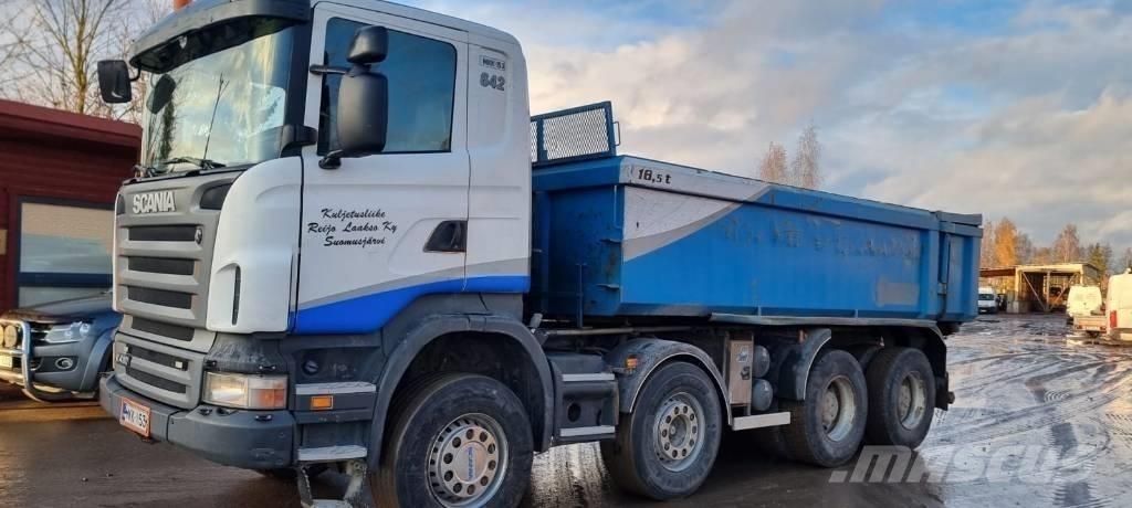Scania R 480 8x4 裝載運輸卡車