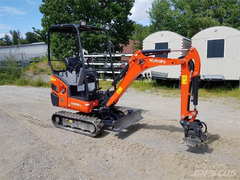 Kubota KX016-4 小型挖土機/掘鑿機<7t(小型挖掘機)