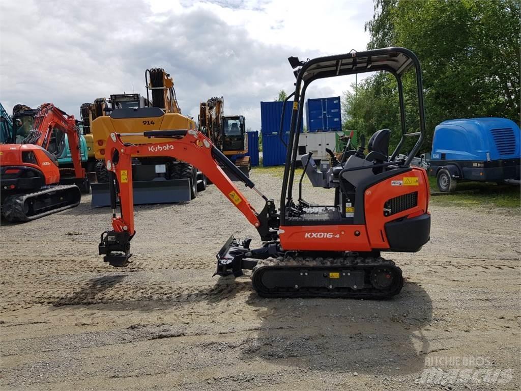 Kubota KX016-4 小型挖土機/掘鑿機<7t(小型挖掘機)