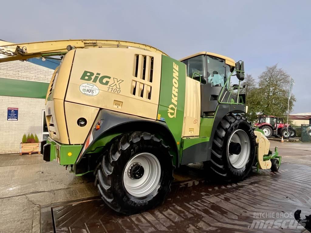 Krone Big X 1100 自走式飼料採集機
