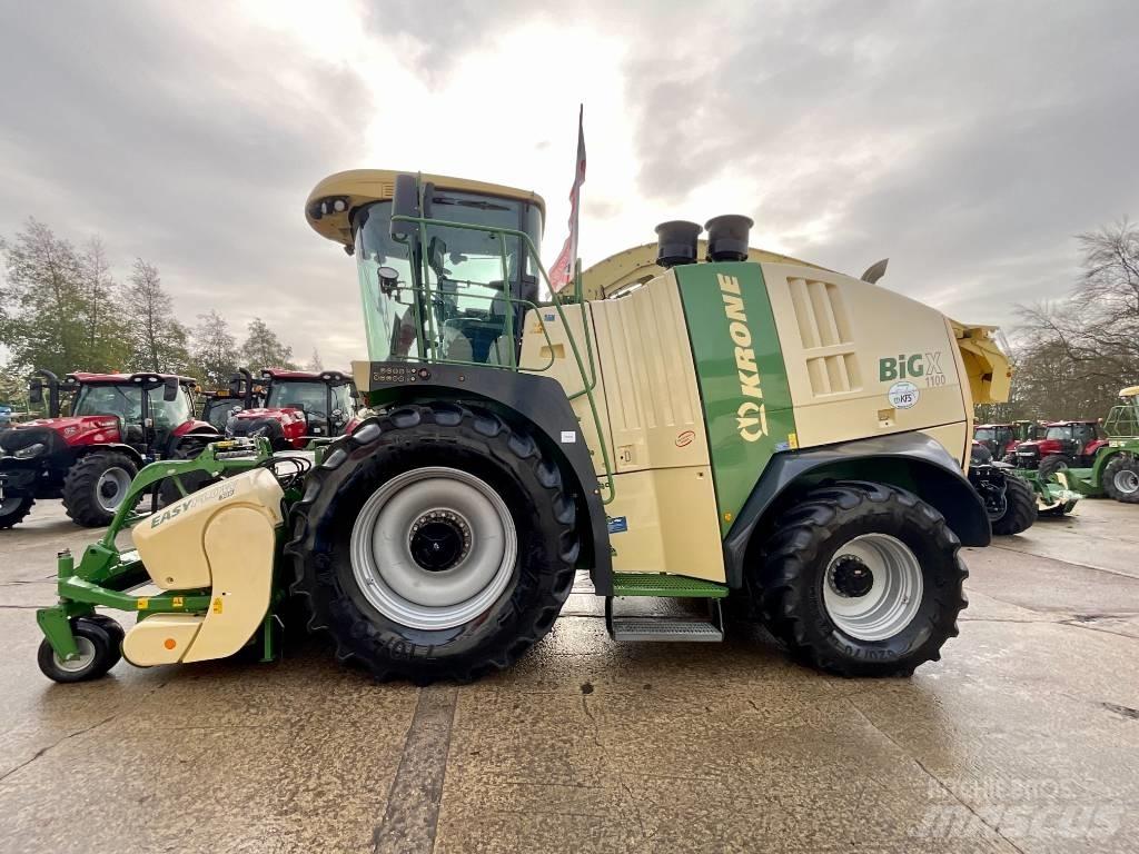 Krone Big X 1100 自走式飼料採集機