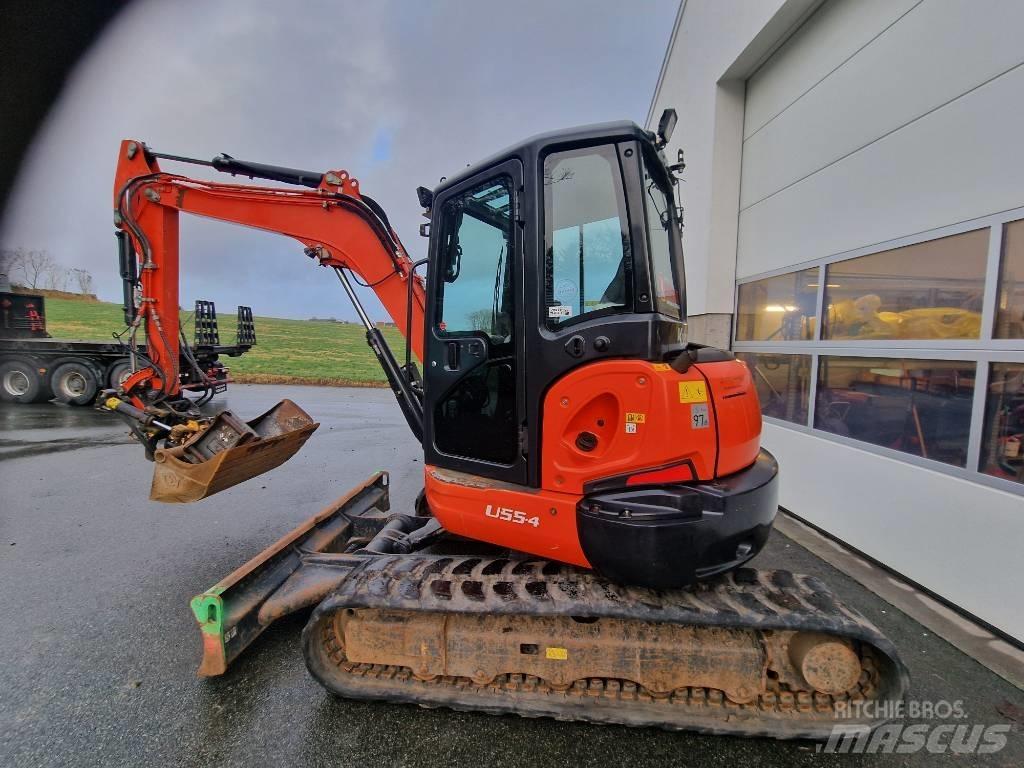 Kubota U 55-4 小型挖土機/掘鑿機<7t(小型挖掘機)