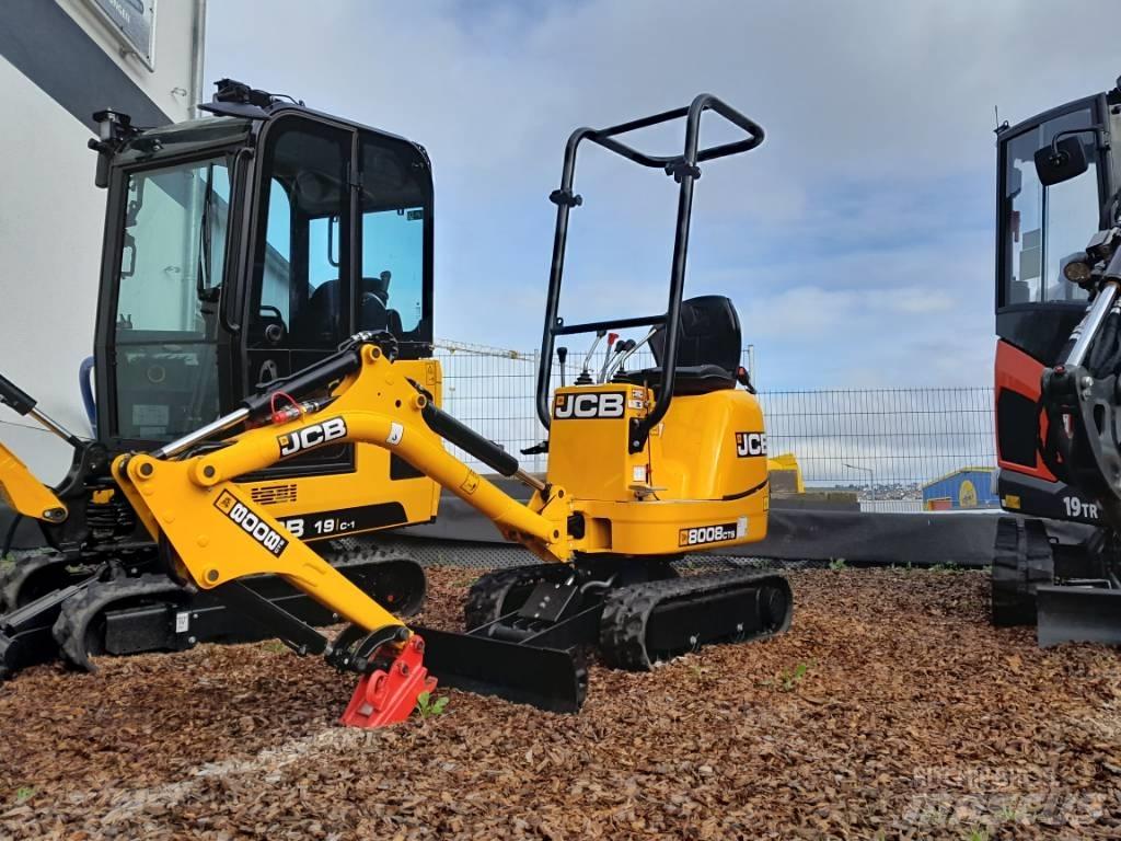 JCB 8008 CTS 小型挖土機/掘鑿機<7t(小型挖掘機)