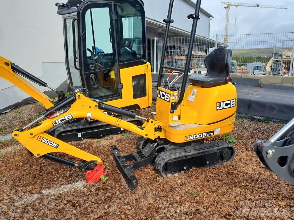 JCB 8008 CTS 小型挖土機/掘鑿機<7t(小型挖掘機)