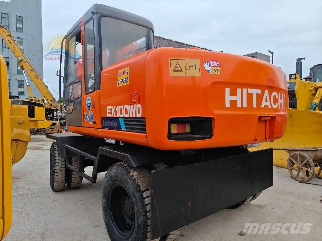 Hitachi EX 100 W D 旋轉式挖土機/掘鑿機/挖掘機