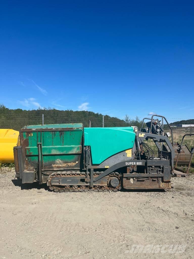 Vögele Super 800 瀝青攤舖機/鋪路機