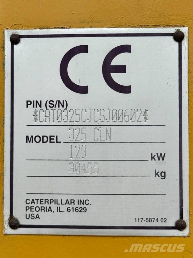 CAT 325CLN LR 長臂前伸型挖土機/掘鑿機/挖掘機