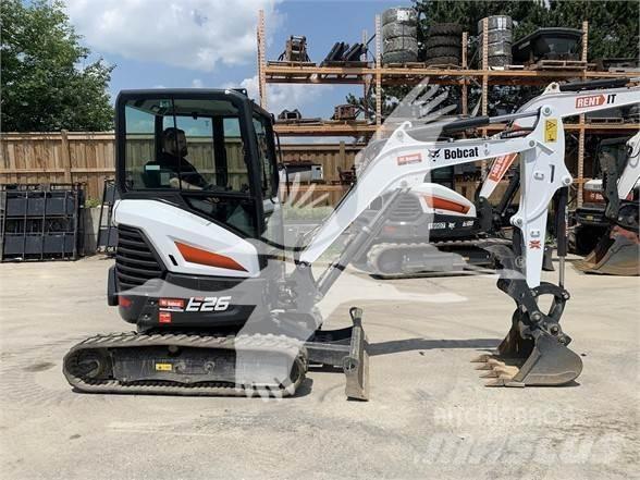 Bobcat E26 小型挖土機/掘鑿機<7t(小型挖掘機)