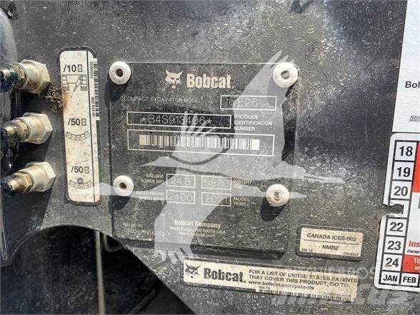 Bobcat E26 小型挖土機/掘鑿機<7t(小型挖掘機)