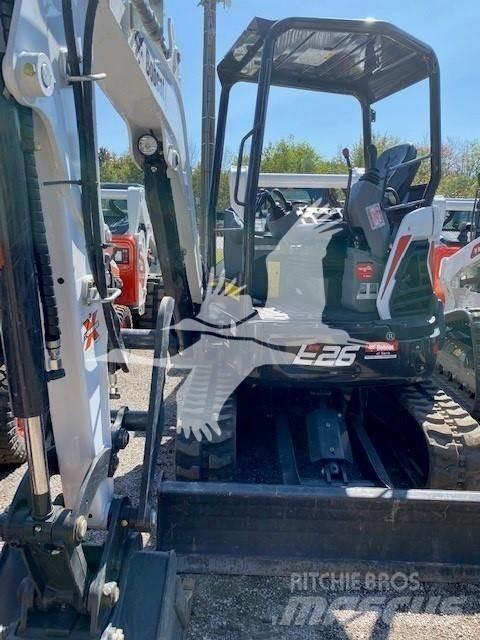Bobcat E26 小型挖土機/掘鑿機<7t(小型挖掘機)