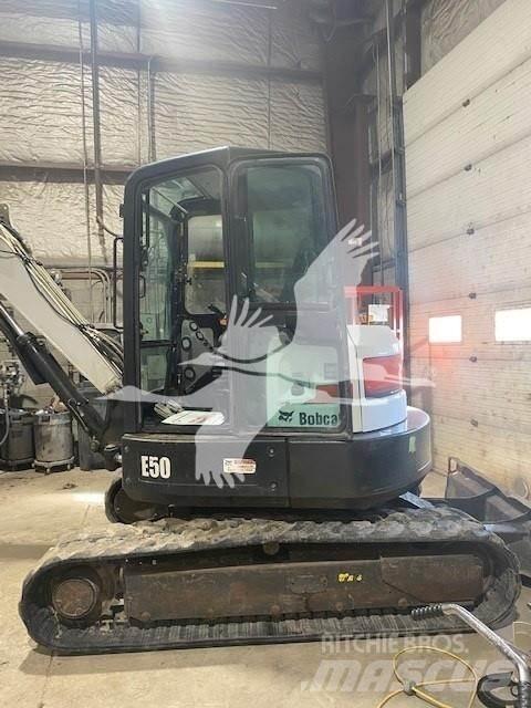 Bobcat E50 小型挖土機/掘鑿機<7t(小型挖掘機)