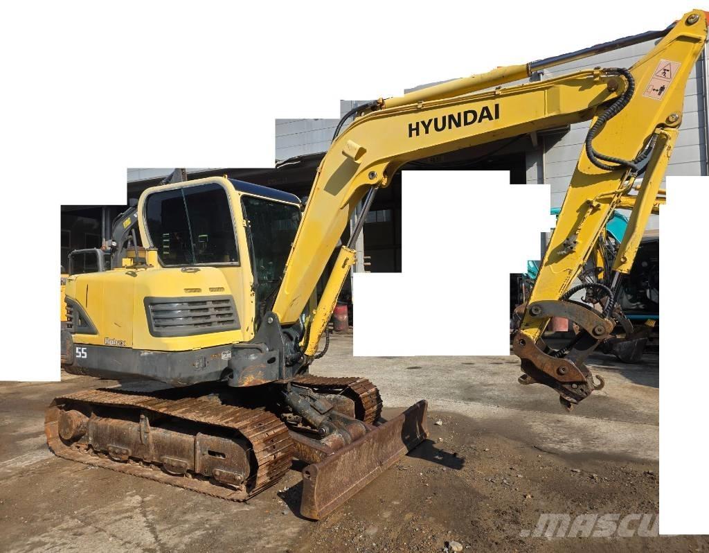 Hyundai Robex 55 小型挖土機/掘鑿機<7t(小型挖掘機)