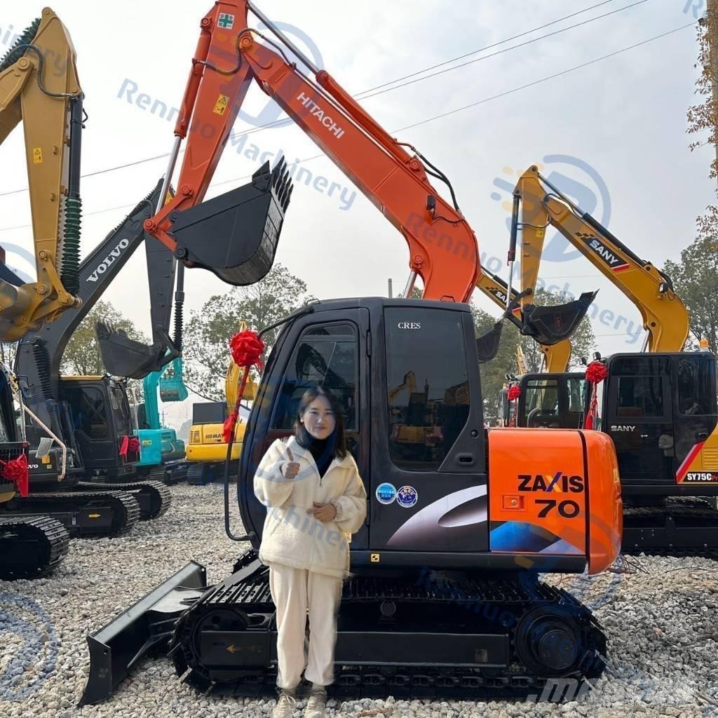 Hitachi ZX70 小型挖土機/掘鑿機<7t(小型挖掘機)