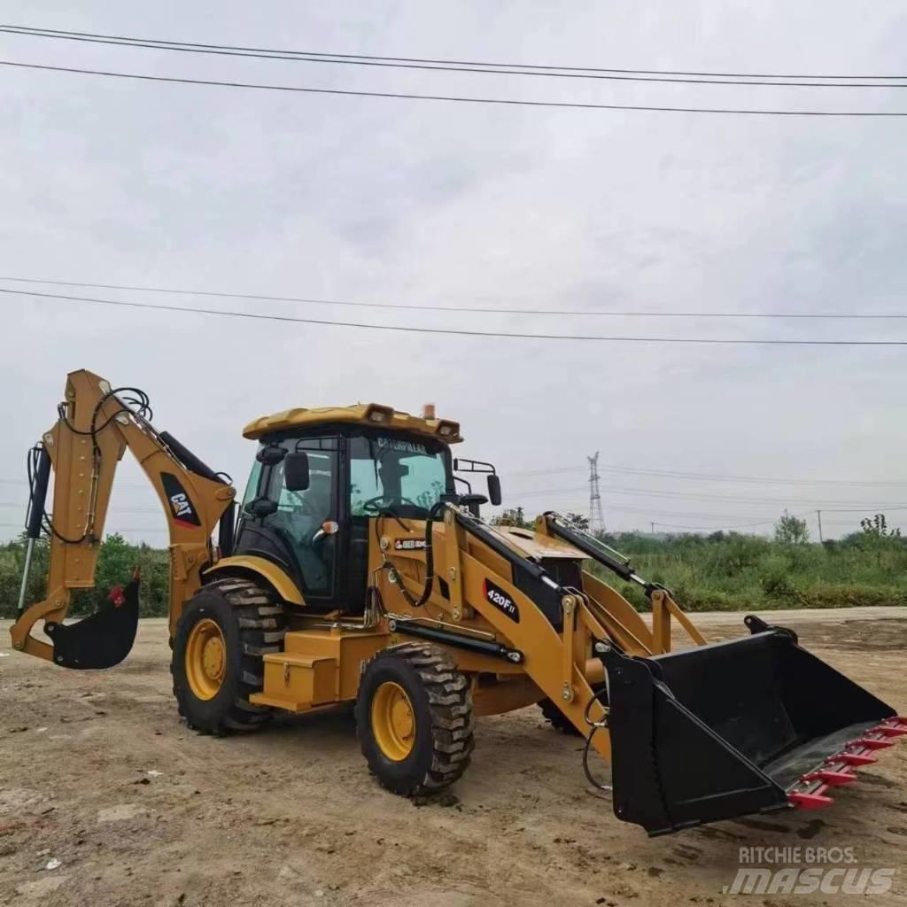 CAT 420 F 反鏟裝載機
