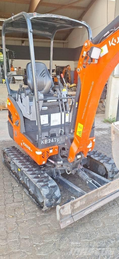 Kubota KX 018-4 小型挖土機/掘鑿機<7t(小型挖掘機)