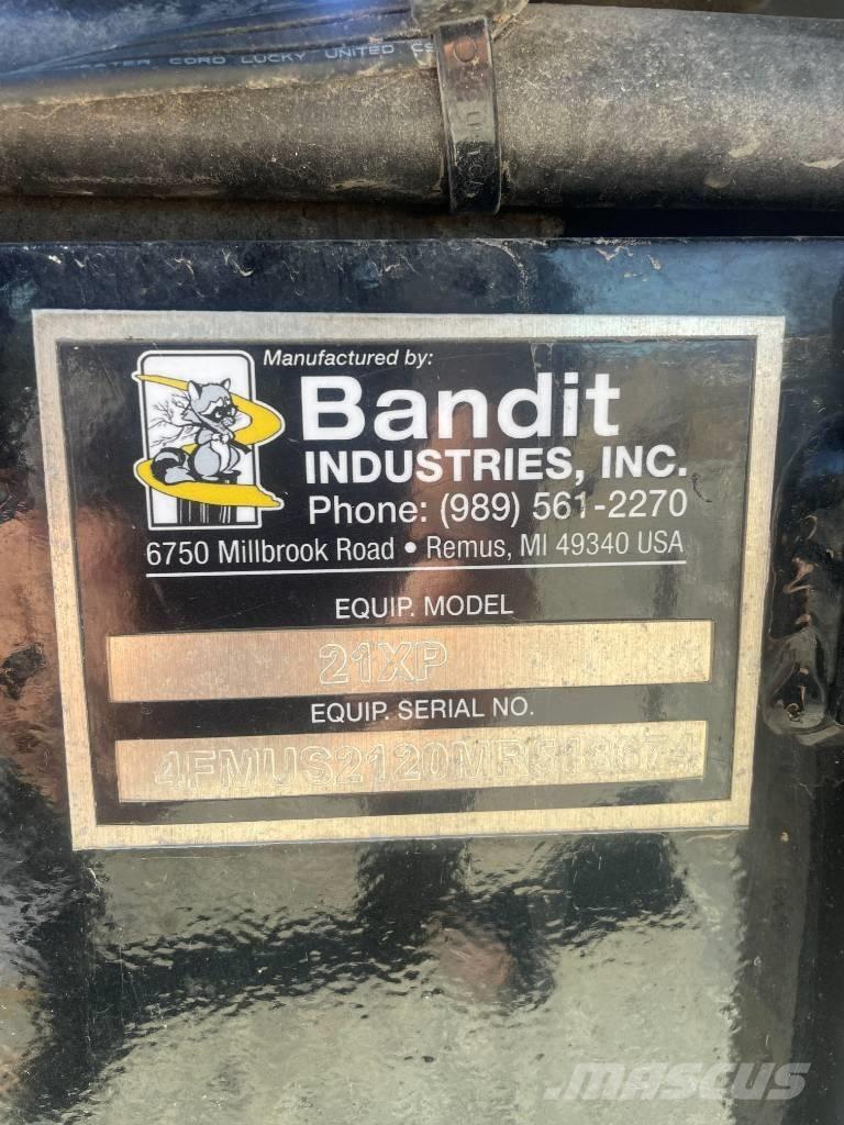 Bandit 21xp 碎木機