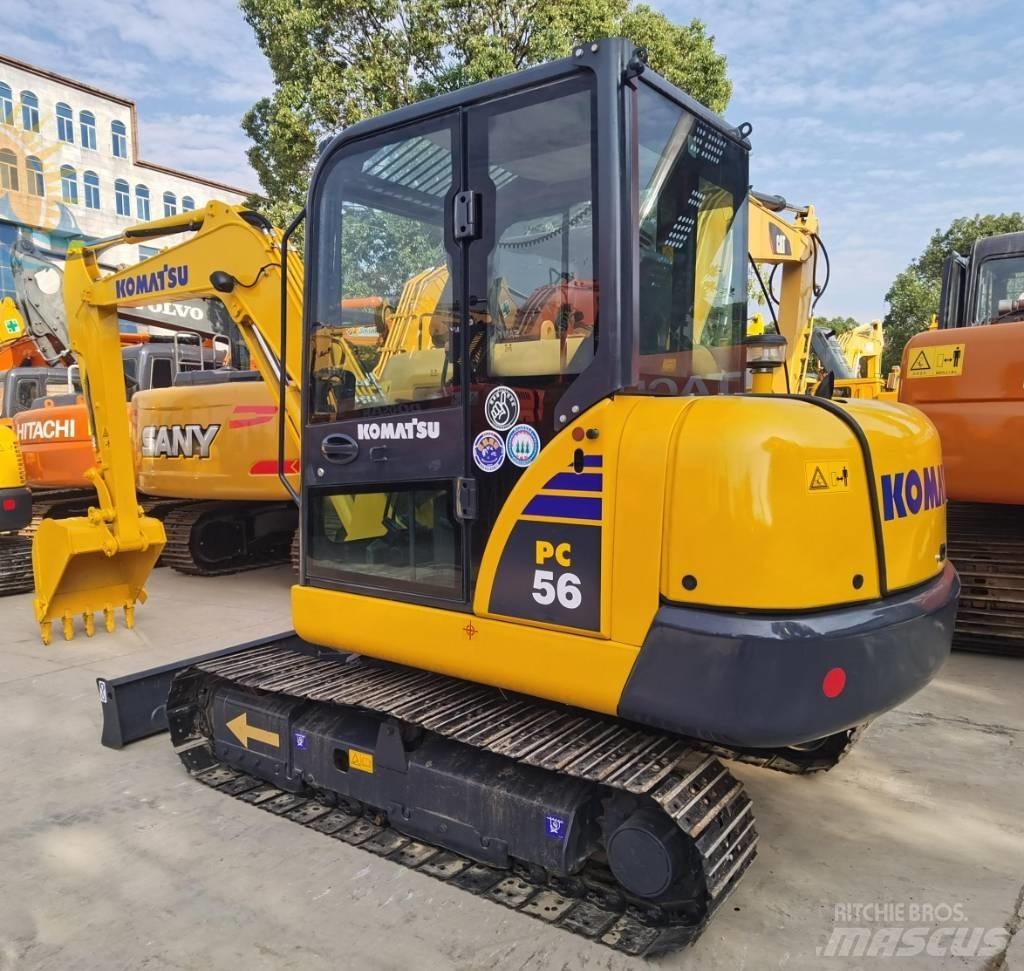 Komatsu PC 56-7 小型挖土機/掘鑿機<7t(小型挖掘機)