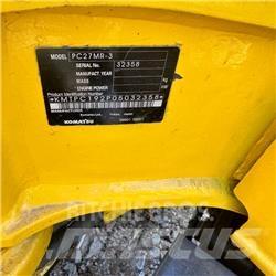 Komatsu PC 27 履帶式 挖土機/掘鑿機/挖掘機