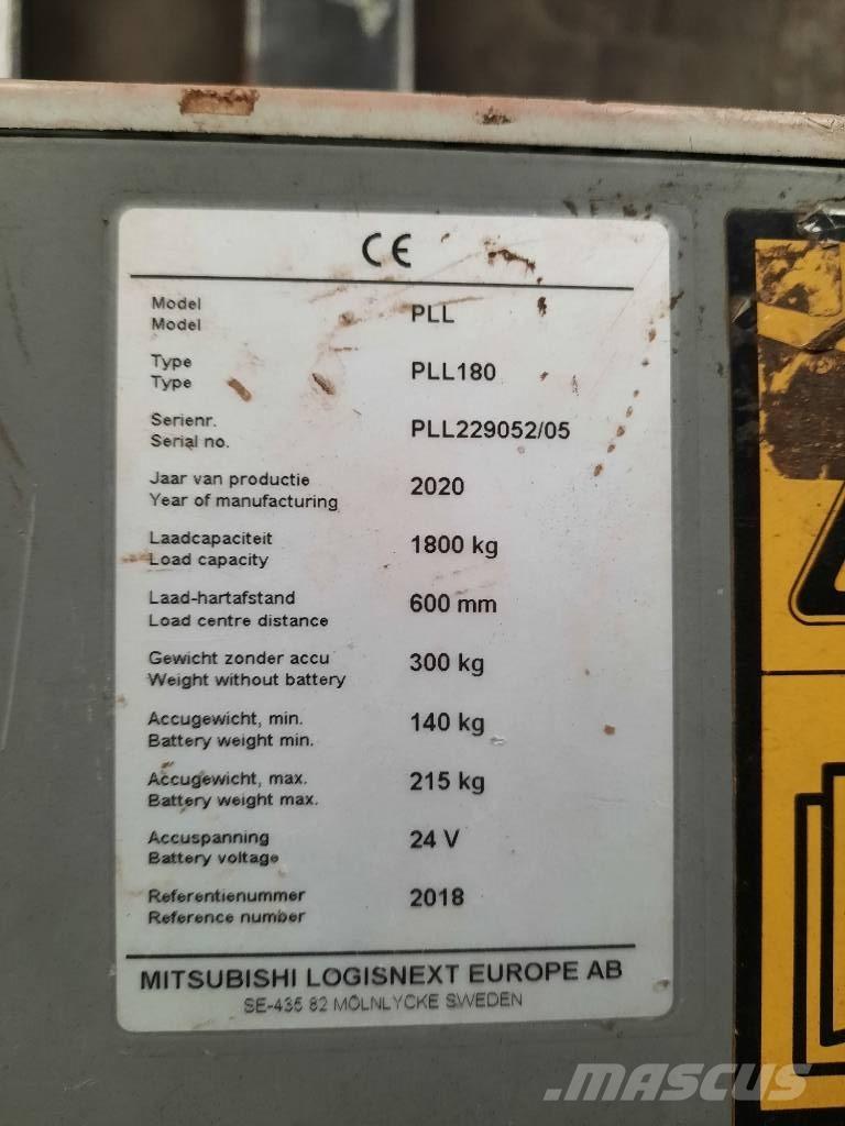 UniCarriers PLL180 低架升降機