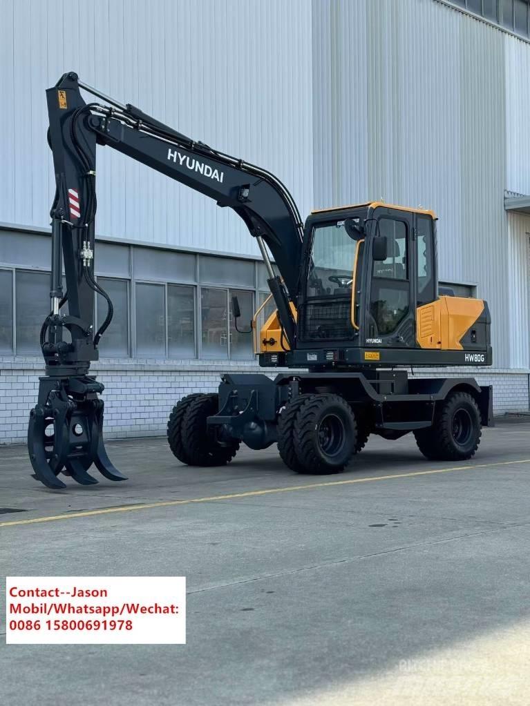 Hyundai HW80 旋轉式挖土機/掘鑿機/挖掘機