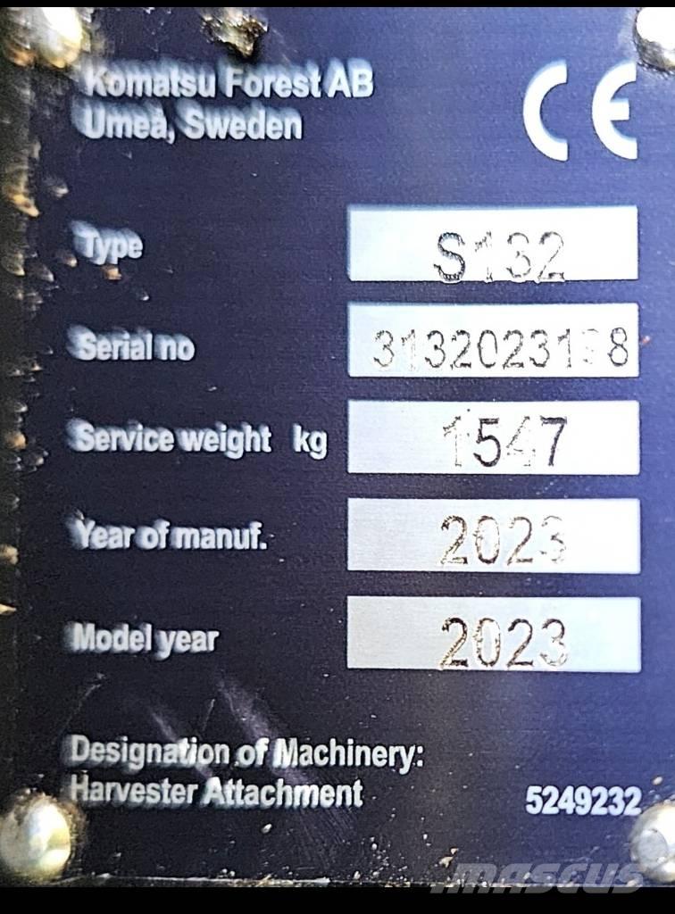 Komatsu 941 收穫機