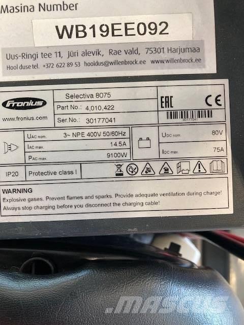 Linde E25/600RH/387 電動堆高機