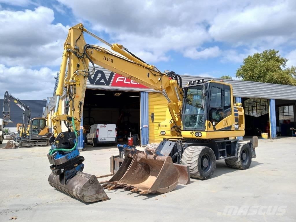 Komatsu PW 148-11 旋轉式挖土機/掘鑿機/挖掘機