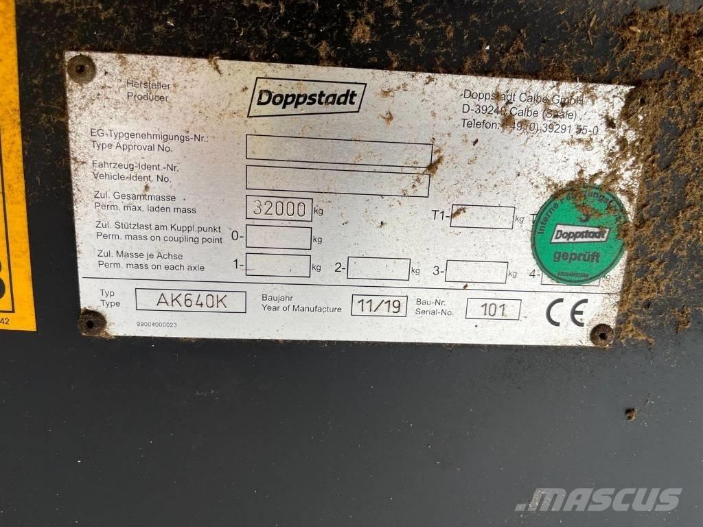 Doppstadt AK 640K 廢棄物撕碎機
