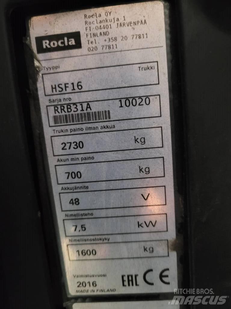 Rocla HSF16 前伸式堆高機(叉車)