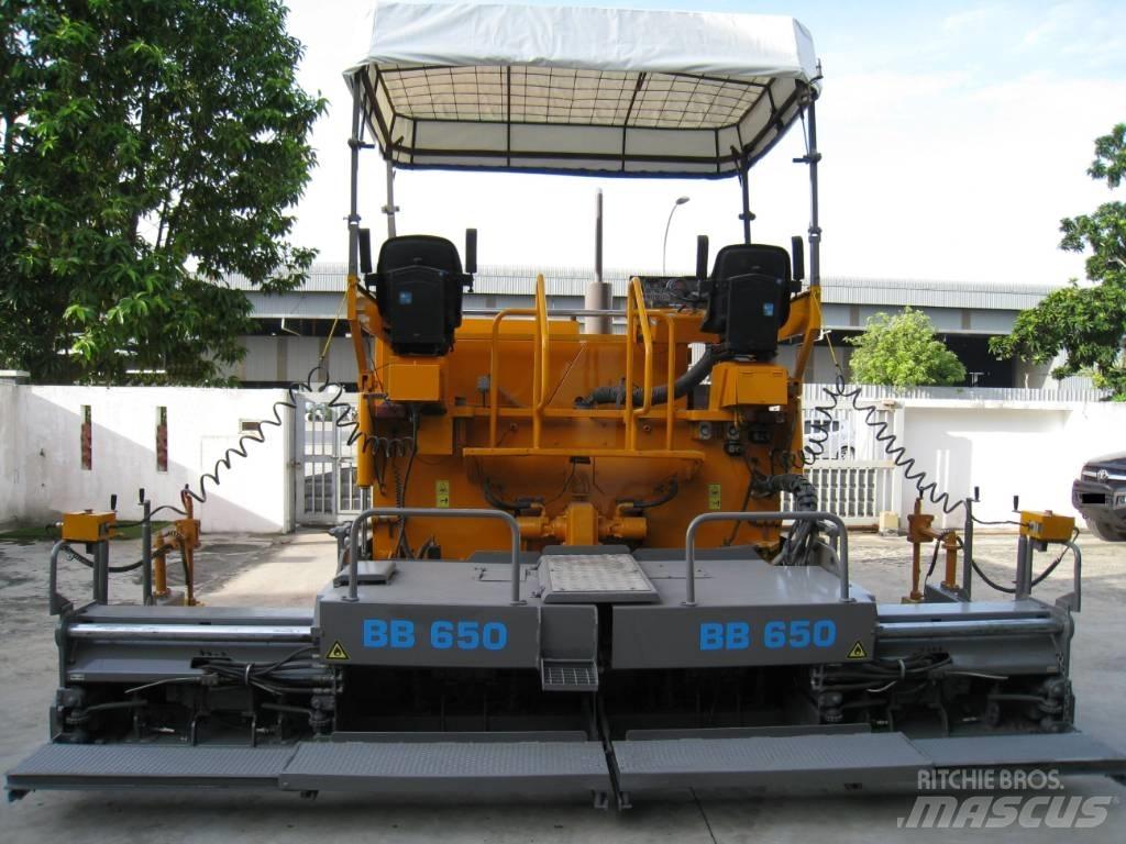 Bitelli BB 650 瀝青攤舖機/鋪路機