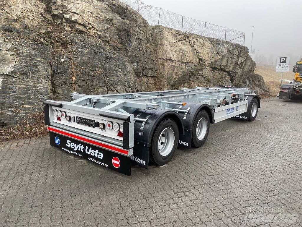  sayet usta con sl30 貨櫃框架拖車