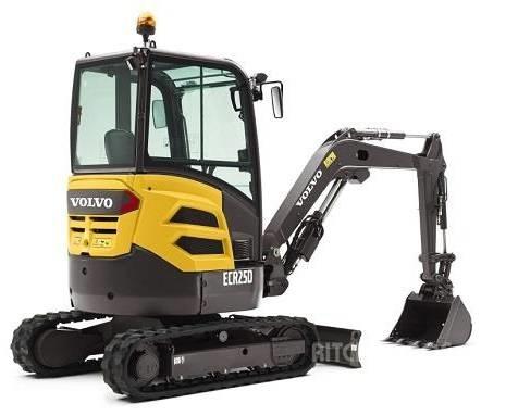 Volvo ECR 25 D 小型挖土機/掘鑿機<7t(小型挖掘機)
