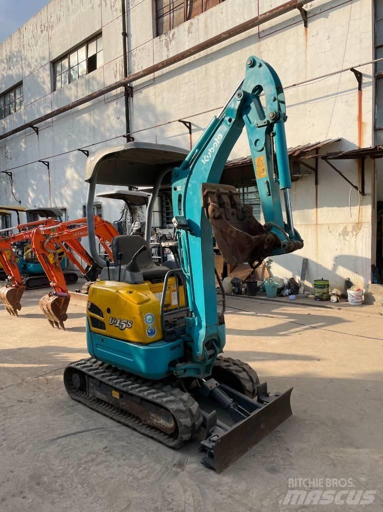 Kubota U 15 小型挖土機/掘鑿機<7t(小型挖掘機)