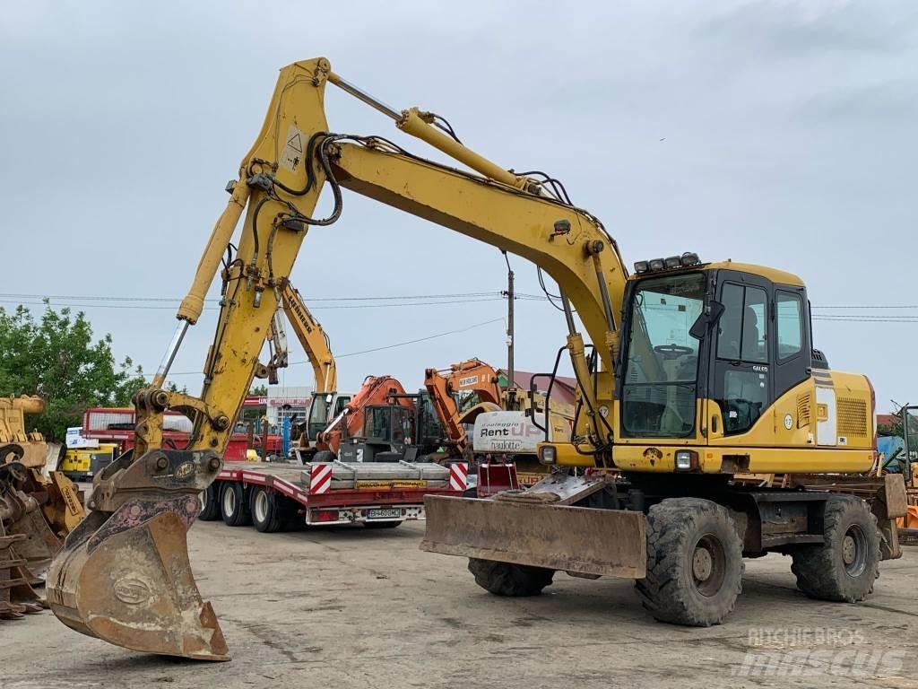 Komatsu PW 140-7 旋轉式挖土機/掘鑿機/挖掘機