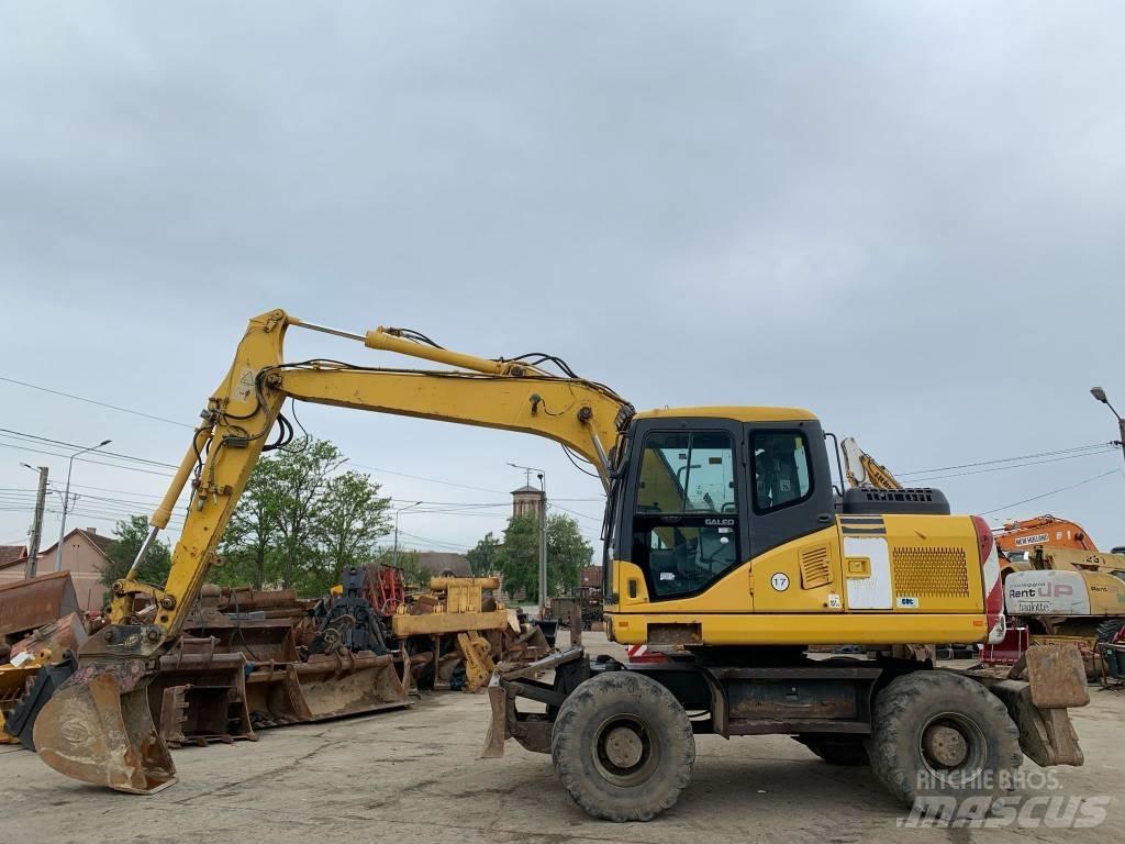 Komatsu PW 140-7 旋轉式挖土機/掘鑿機/挖掘機