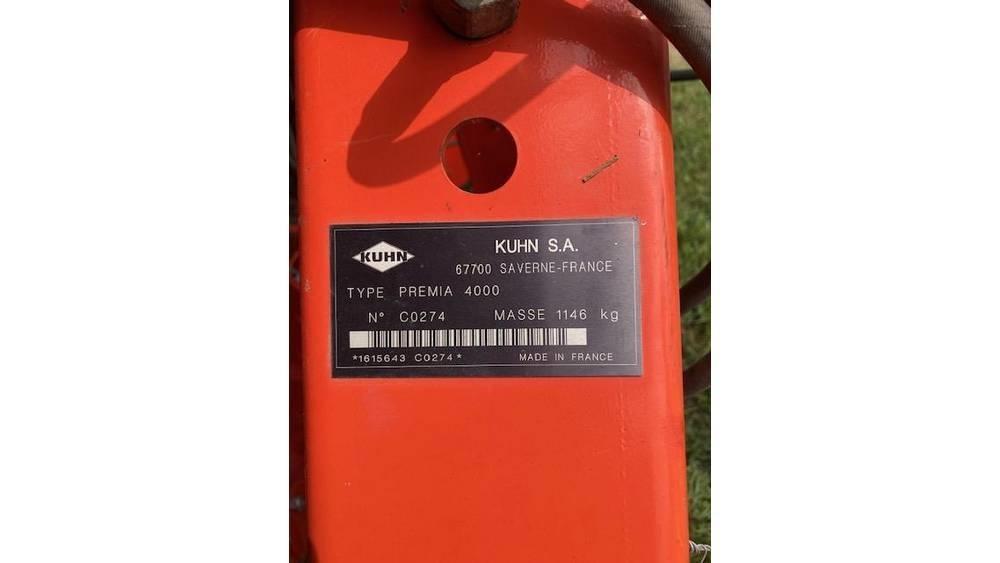 Kuhn 4000 鑽頭