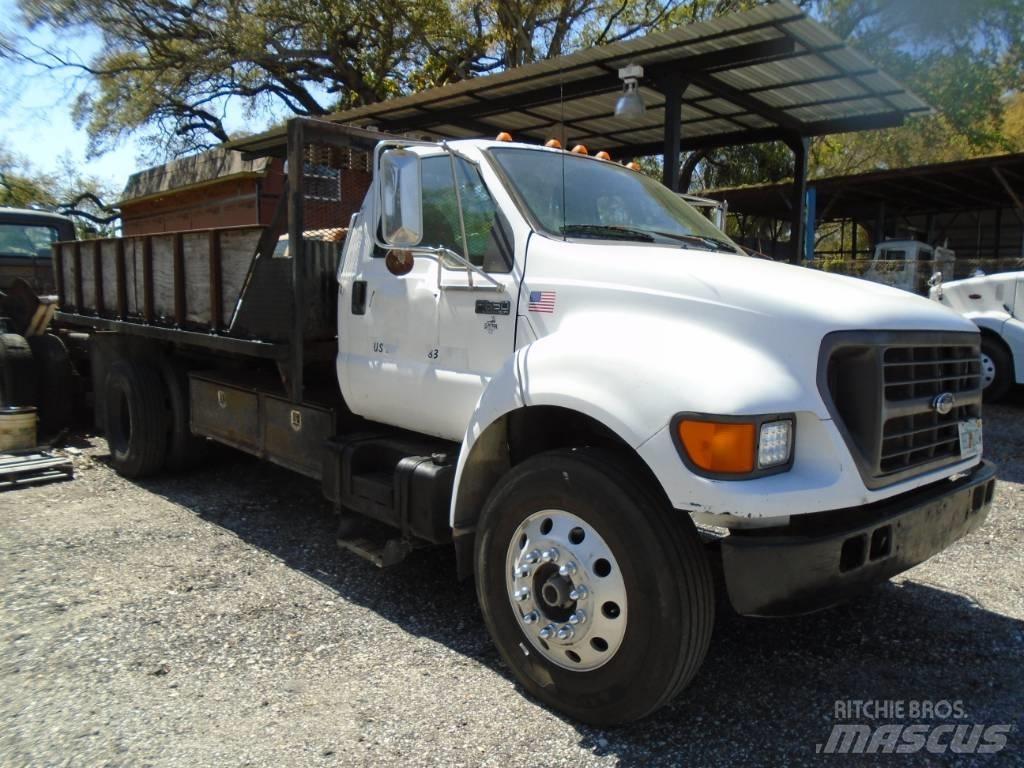 Ford F 650 平板式/側卸式卡車