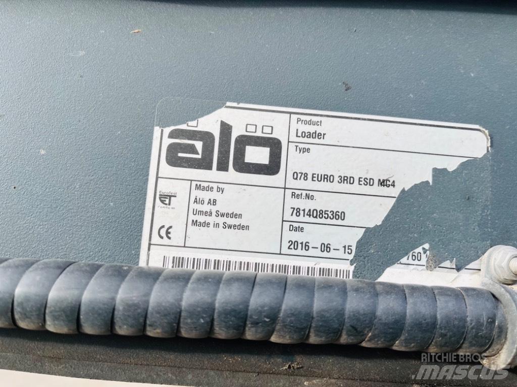  Ålø Q78 前端裝載機和挖掘機