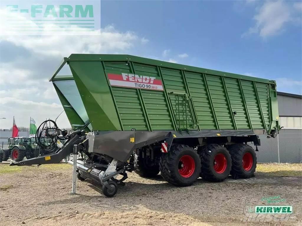 Fendt tigo 90 xr 其他半拖車